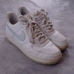 2021 Men’s Nike Air Force 1 '07 White Pure Platinum - DC2911 100 SHOES SIZE 10.5